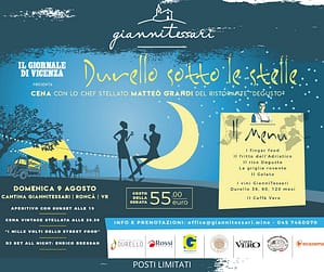 cena stellata in cantina