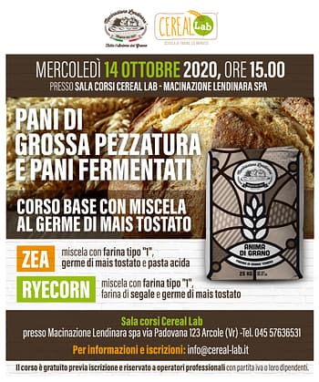 pani fermentati e pani di grossa pezzatura